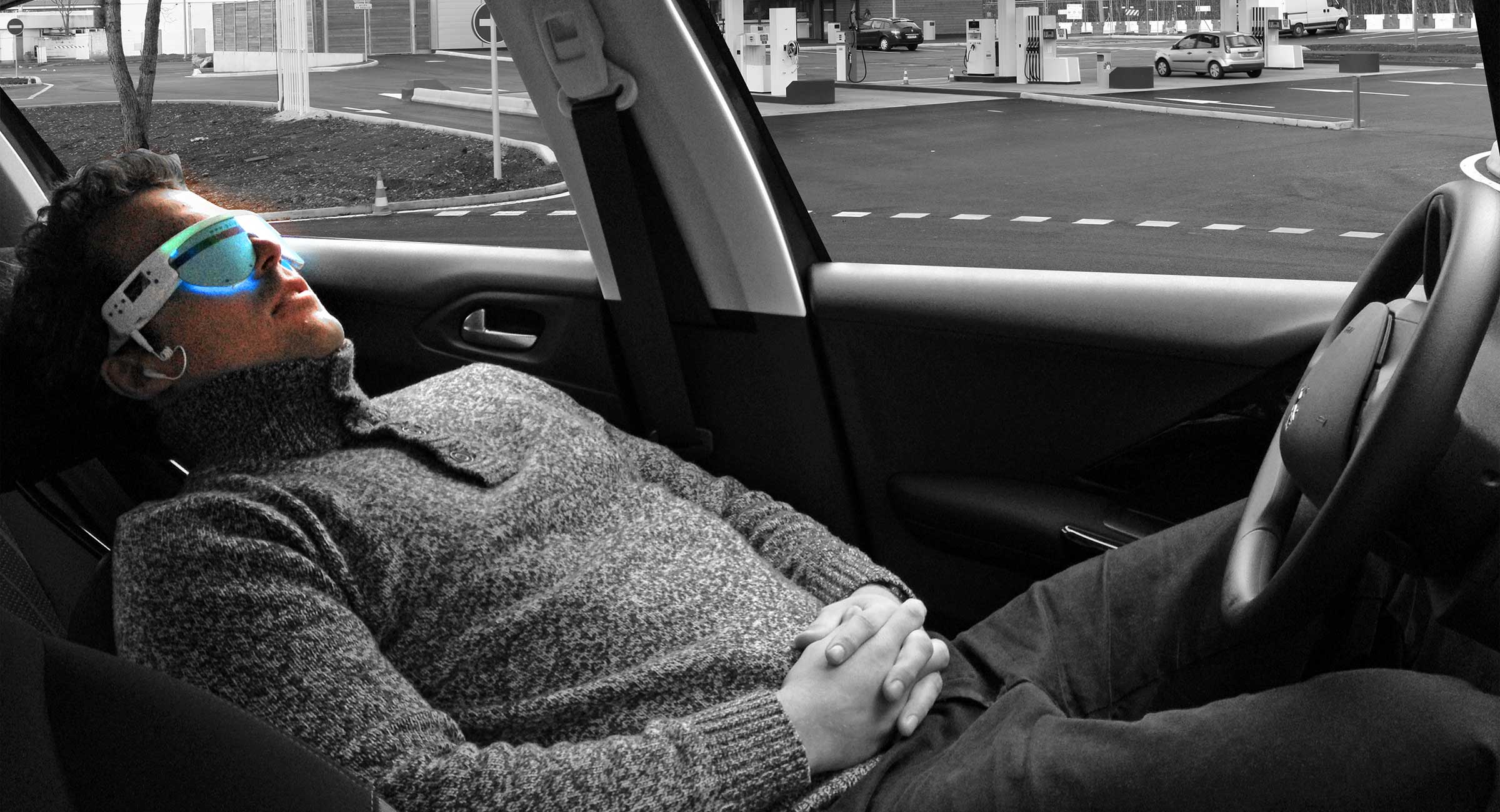 Relaxation in a car